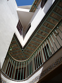 Vista desde el patio